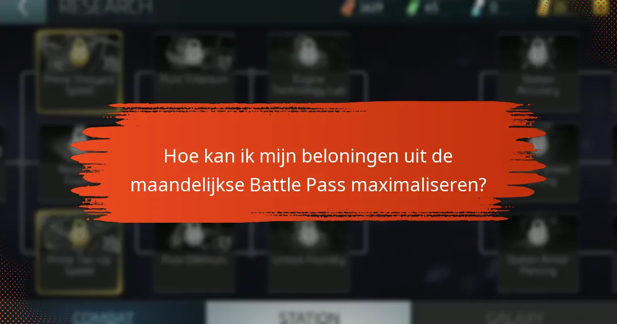 Wat is de niveausverdeling van de maandelijkse Battle Pass?