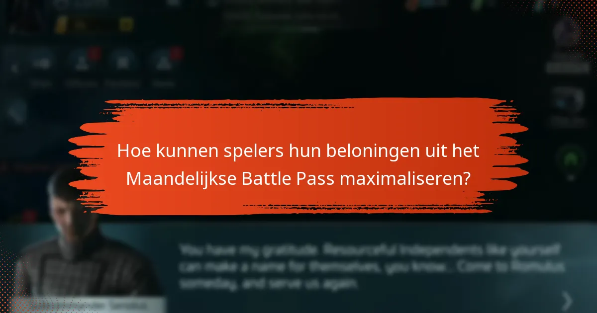 Welke updates en nieuwe functies worden geïntroduceerd met het Maandelijkse Battle Pass?