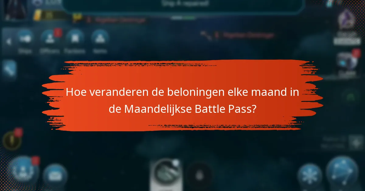 Hoe verkrijgen spelers beloningen van de Maandelijkse Battle Pass?