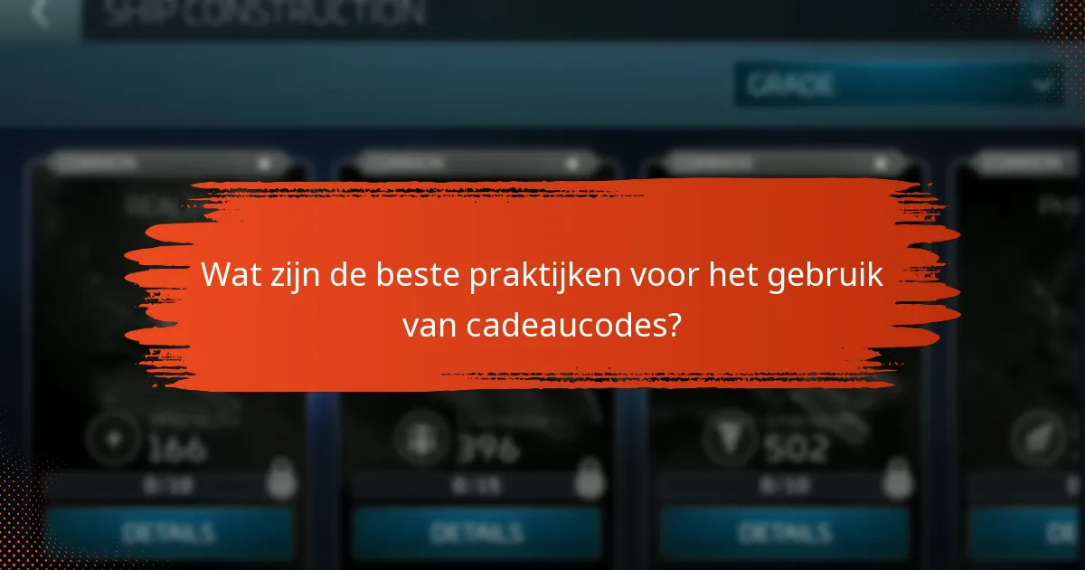 Waar kan ik ondersteuning vinden voor problemen met cadeaucodes?